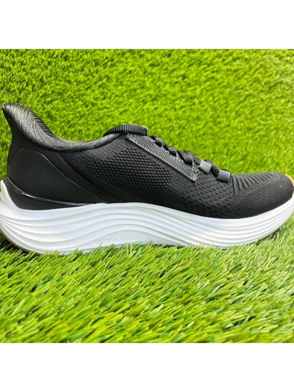Kuru Atom 2 Womens Size 8.5 Black White Athletic Running Walking Shoes Sneakers